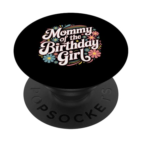 Geburtstag Mädchen Tochter Feier Passende Familienfeier PopSockets Klebender PopGrip von Birthday 365