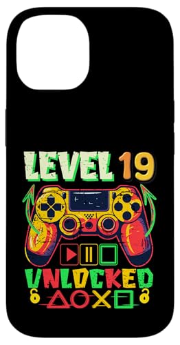 Hülle für iPhone 14 Level 19 Unlocked Gamer 19th Birthday Videospiel Jungen von Birthday Boy Gaming