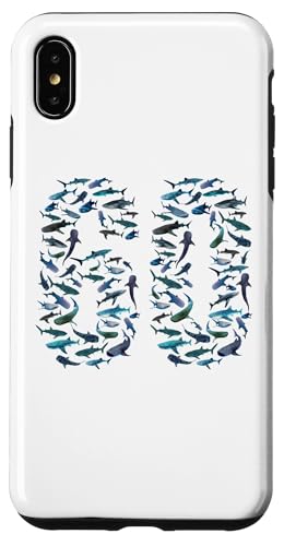 Kids 60 Year Old Ocean Life Fish Whale Shark 60th Birthday Hülle für iPhone XS Max von Birthday Boy Toddlers Animal Lover Store