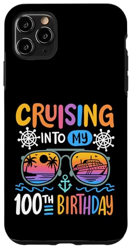 Hülle für iPhone 11 Pro Max Kreuzfahrt zu meinem 100. Geburtstag, 100 Jahre alte Kreuzfahrtparty von Birthday Cruise Family Matching Apparel Gifts Shop