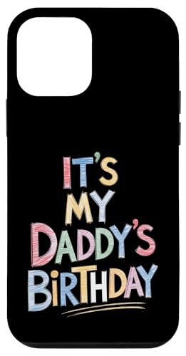 Hülle für iPhone 12 mini Funny It's my daddy's Birthday Sketch Pencil Artist For Kids von Birthday Design New Ideas Apparel