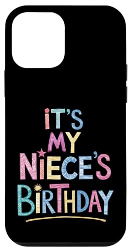 Hülle für iPhone 12 mini Funny It's my niece's Birthday Sketch Pencil Artist For Kids von Birthday Design New Ideas Apparel