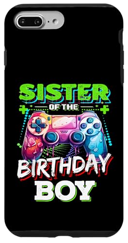 Sister of the Birthday Boy: Passende Familienvideospielparty Hülle für iPhone 7 Plus/8 Plus von Birthday Gamer