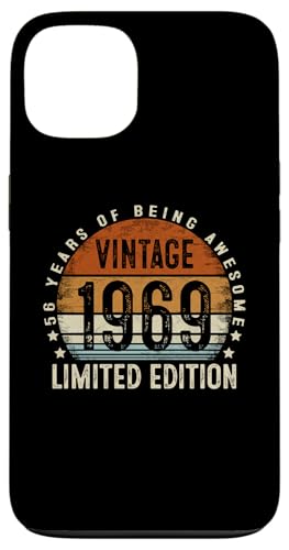 Hülle für iPhone 13 Vintage 1969 Limited Edition 56 Year Old Retro 56th Birthday von Birthday Gifts for Men Women Co.