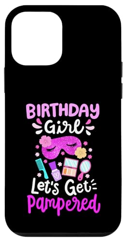 Hülle für iPhone 12 mini Spa Geburtstagsparty Let's Get Pampered Bday Girl Kinder Kleinkind von Birthday Girl Spa Squad Outfit Gifts Shop