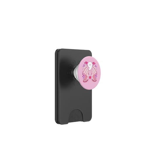 Geburtstag Mädchen 9 Jahre alt, K-Pop Herz, Saranghae PopSockets PopWallet für MagSafe von Birthday Girl by Content Design Studio