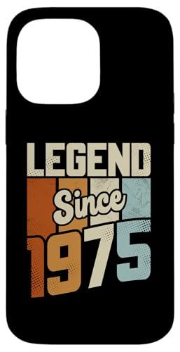 Vintage 1975 50 Birthday Decorations Men Women 50th Birthday Hülle für iPhone 14 Pro Max von Birthday Legend Co.