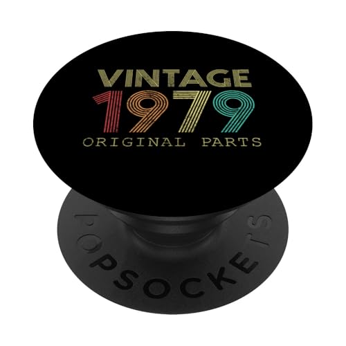 45th BDay Vintage 1979, Originalteile, 45 Jahre alt, Geburtstag PopSockets mit austauschbarem PopGrip von Birthday Vintage Accessories