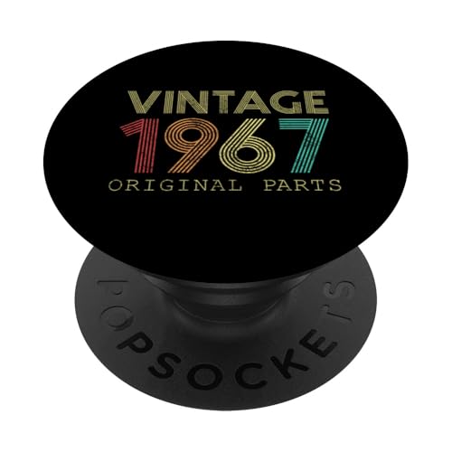 Originalteile zum 57. Geburtstag, Jahrgang 1967, 57 Jahre alt PopSockets mit austauschbarem PopGrip von Birthday Vintage Accessories