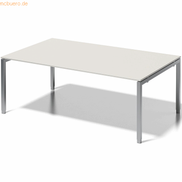 Bisley Chefarbeitsplatz/Konferenztisch Cito BxTxH 200x120x65-85cm grau von Bisley