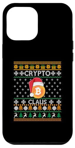 Hülle für iPhone 12 Pro Max Hässliche Weihnachten Bitcoin Lustig von Bitcoin Christmas Crypto Santa Hodl Currency Funny