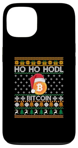 Hülle für iPhone 13 Hässliche Weihnachten Bitcoin Lustig von Bitcoin Christmas Crypto Santa Hodl Currency Funny