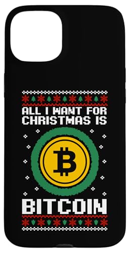 Hülle für iPhone 15 Plus Lustiger BTC Hodl Weihnachtsmann Bitcoin von Bitcoin Christmas Crypto Santa Hodl Currency Funny