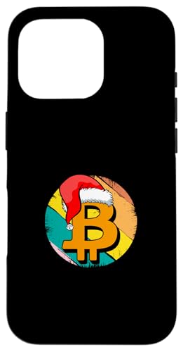 Hülle für iPhone 16 Pro Hässliche Weihnachten Bitcoin Lustig von Bitcoin Christmas Crypto Santa Hodl Currency Funny