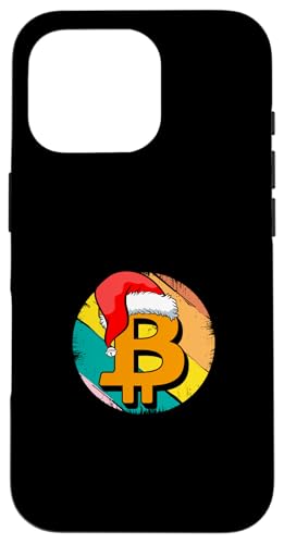 Hülle für iPhone 16 Pro Hässliche Weihnachten Bitcoin Lustig von Bitcoin Christmas Crypto Santa Hodl Currency Funny