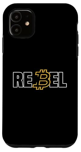 Hülle für iPhone 11 Rebel Bitcoin Crypto Cryptocurrency Trader Miner Männer Frauen von Bitcoin Cryptofashion