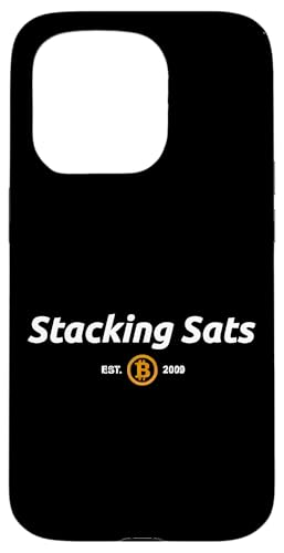 Hülle für iPhone 15 Pro Stacking Sats Bitcoin BTC Satoshi Crypto Currency Men Women von Bitcoin Cryptofashion