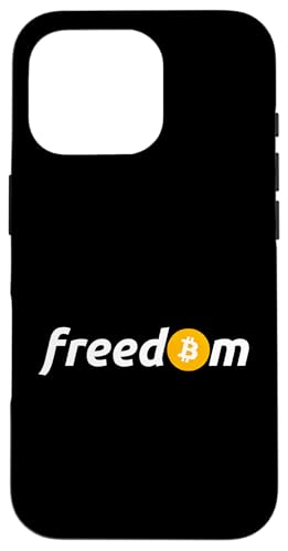 Hülle für iPhone 16 Pro Freedom Bitcoin Crypto Cryptocurrency Trader Miner Men Women von Bitcoin Cryptofashion