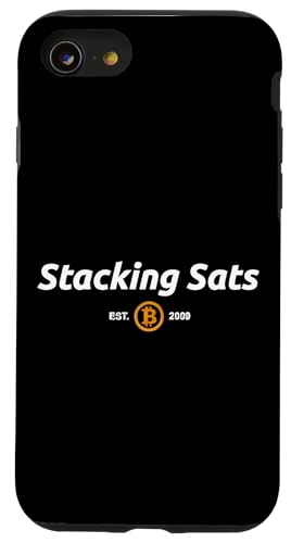 Hülle für iPhone SE (2020) / 7 / 8 Stacking Sats Bitcoin BTC Satoshi Crypto Currency Men Women von Bitcoin Cryptofashion