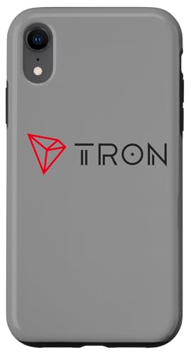 Hülle für iPhone XR Tron TRX Kryptowährung Krypto Händler Geschenk Logo Farben von Bitcoin and Crypto Blockchain Shirts