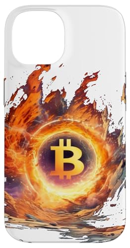 Hülle für iPhone 14 Bitcoin Feuer Universum All von Bitcoin fixes this Krypto Währung Geld Hodl Hold