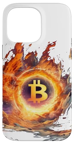 Hülle für iPhone 14 Pro Max Bitcoin Feuer Universum All von Bitcoin fixes this Krypto Währung Geld Hodl Hold