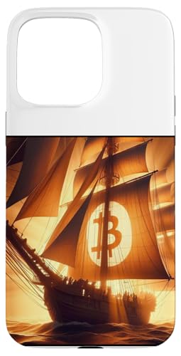 Hülle für iPhone 15 Pro Max Bitcoin Schiff Boot Segelschiff Wasser Meer Karibik Pirat von Bitcoin fixes this Krypto Währung Geld Hodl Hold