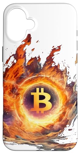 Hülle für iPhone 16 Plus Bitcoin Feuer Universum All von Bitcoin fixes this Krypto Währung Geld Hodl Hold