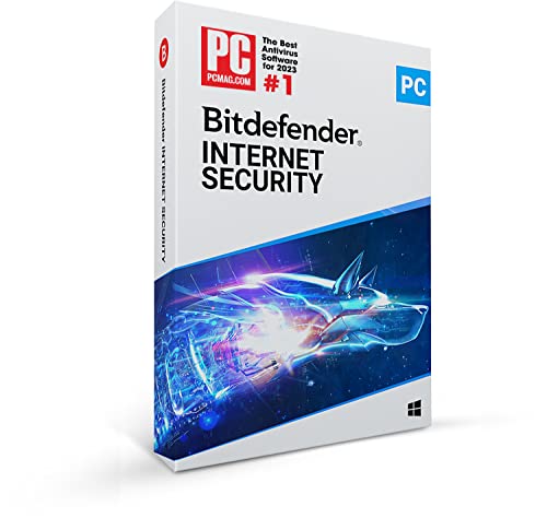 Bitdefender Internet Security 2022 - 1 Gerät | 1 Jahr Abonnement | PC Aktivierungscode per Post von Bitdefender