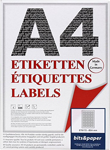 Bits&Paper ET8172XL - Universal-Etiketten, 1000 Blatt, weiß von Bits&Paper