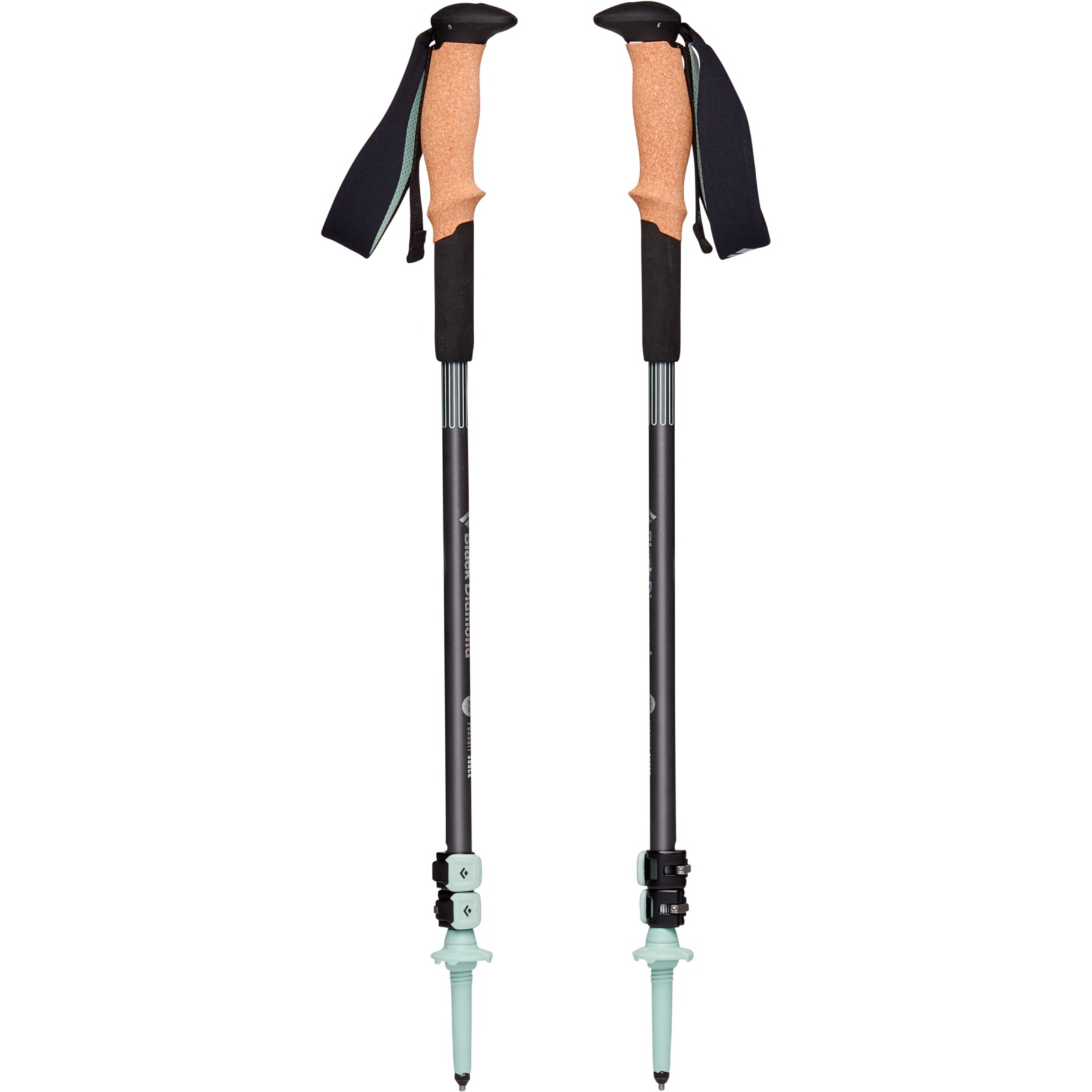 Trekkingstöcke Pursuit Shock M/L, Fitnessgerät von Black Diamond