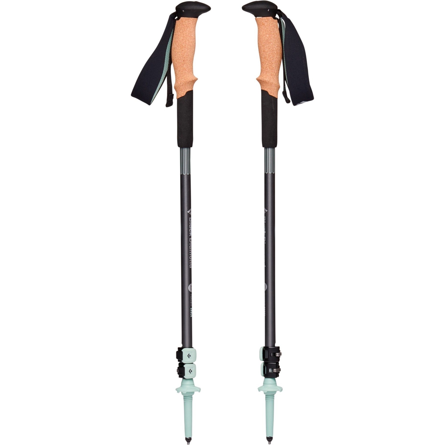 Trekkingstöcke Pursuit Shock S/M, Fitnessgerät von Black Diamond