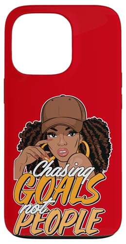 Hülle für iPhone 13 Pro Schwarze Königin jagt Ziele, keine Menschen, schwarze Frauen drängen sich von Black Girl Magic Tees NYC