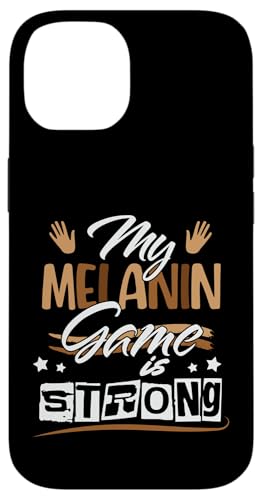 Hülle für iPhone 14 Melanin Game Black Queen Afro Damen Schwarz History Month Mädchen von Black Girl Magic Tees NYC