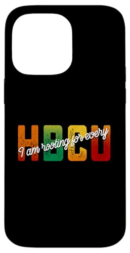 Hülle für iPhone 14 Pro Max Ich setze auf alle Schüler des HBCU Black History Month von Black History Month African American Pride Gifts