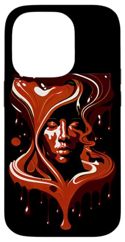 Hülle für iPhone 14 Pro Chocolate Swirl African American Pride Melting von Black History Month Afro Queen and King Apparel