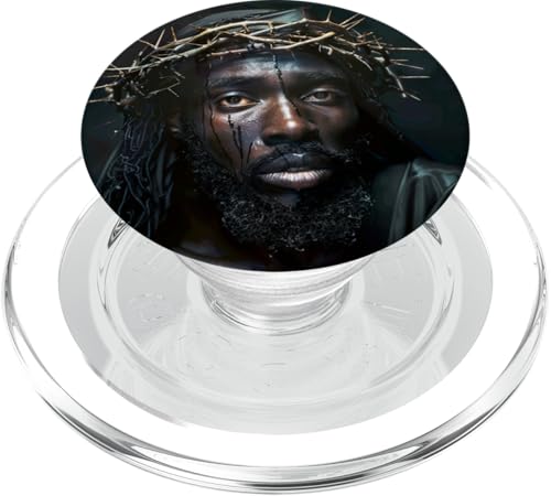 Schwarzer Jesus, Christentum, Kirche, Christus, Jesus PopSockets PopGrip für MagSafe von Black Jesus Christus