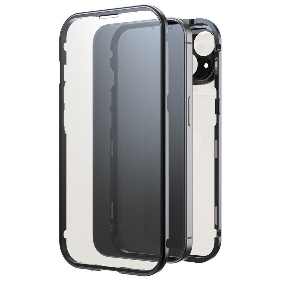 Black Rock Handyhülle Cover "360° Glass" für Apple iPhone 15, Schwarz (00221253) Handyhülle von Black Rock