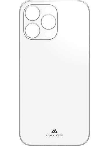 Black Rock - Hülle Dünne Handyhülle Case Passend für Apple iPhone 14 Pro Max I Kratzfeste Schutzhülle, Transluzent Dünn, Clear Cover (Transparent) von Black Rock