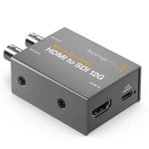 Blackmagic Design Micro Converter HDMI to SDI 12G PSU (BM-CONVCMIC/HS12G/WPSU) von Blackmagic Design