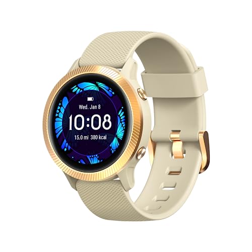 Blackview R8 - Smartwatch Unisex für Damen & Herren - LCD-Touchscreen - Herzfrequenzmonitor - 25 Trainingsmodi - Edelstahlgehäuse - 10 Tage Batterielebensdauer - Grau von Blackview