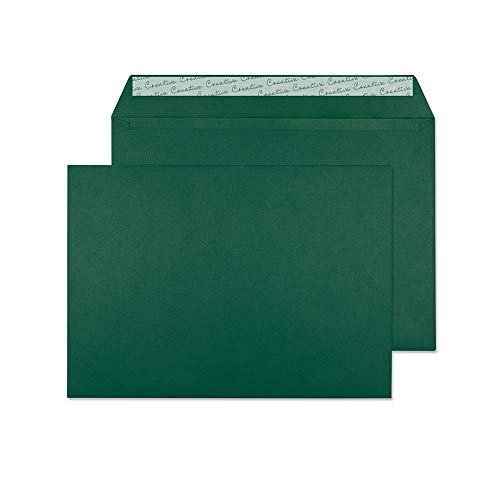 Blake Creative Colour 63421 Farbige Briefumschläge Haftklebung Britisches Rennsport Grün C4 229 x 324 mm 120g/m² | 10 Stück von Blake