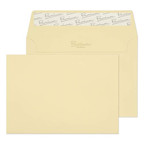 Blake Premium Business 95880 Briefumschläge Haftklebung Vellum Gerippt C6 114 x 162 mm - 120g/m² | 500 Stück von Blake