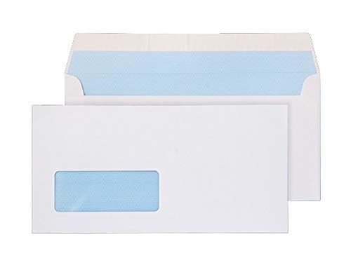 Purely Everyday DL (110 x 220 mm (Peel-FRESH DAY CREAM and Seal Window Wallet-White (Pack of 50) von Blake