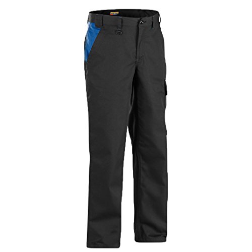 Blakläder Bundhose "Industrie", 1 Stück, Größe C58, schwarz / kornblau, 140418009985C58 von BLÅKLÄDER