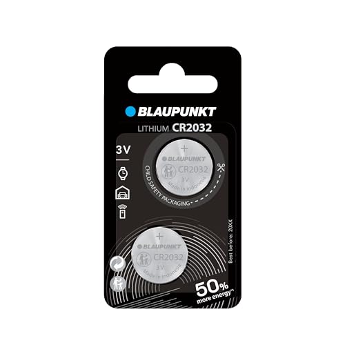 Blaupunkt Lithium Coin CR2032 Knopfzelle 2 Stück im Blister von Blaupunkt