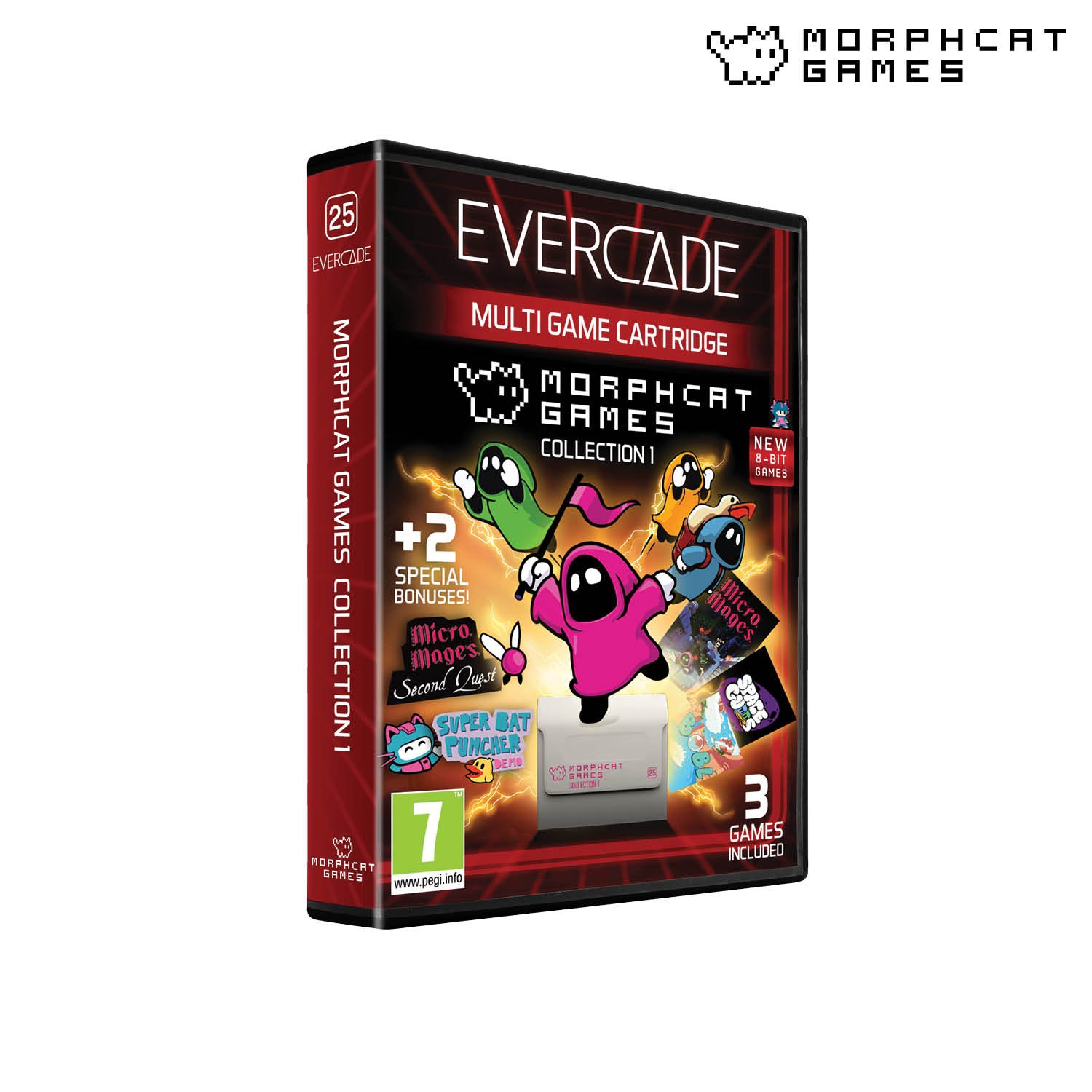 BLAZE EVERCADE Morphcat Cartridge 1 von Blaze Evercade