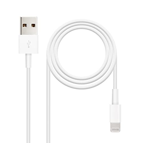 Lightning auf USB 2.0 Kabel, Lightning-USB A/M mit einer Länge von 50 cm, ideal für den Anschluss von Apple-Geräten mit Lightning-Anschluss an USB-Anschlüsse. von Blendend