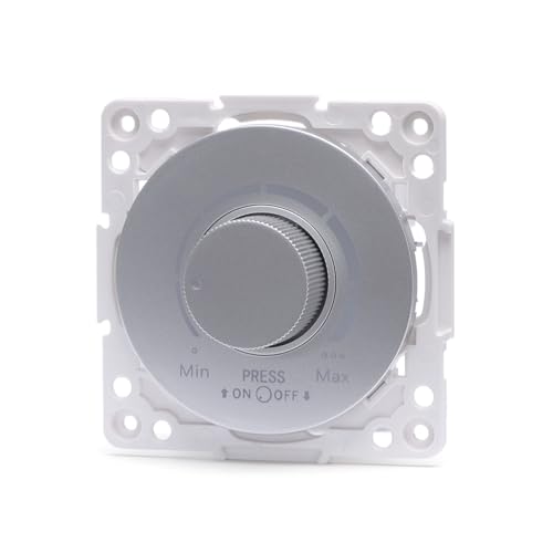 Stück für deutsch/französischen LED-Dimmer, Silber von Blendend