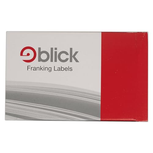 Blick Frankieretiketten - 40mm x 135mm - Schachtel mit 1000 Stück von Blick